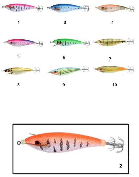 Captain 3010 Kalamar Zokası 7cm Flash Filinta Squid 2 ürün görseli 1