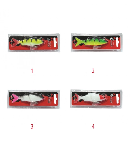 Captain 3539 Crafity Soft 10cm Turna Silikonu Suni Balık 1 - 2