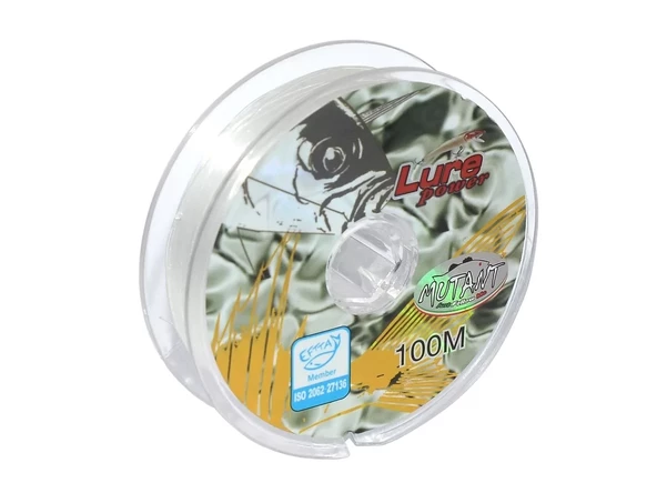 Captain Lure Power 100mt Monofilament Misina Beyaz 0.26 mm