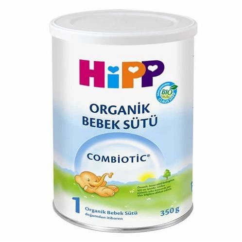 Hipp Organik Combiotic Bebek Sütü 350GR No:1 (0-6 Ay Doğumdan İtibaren) ürün görseli