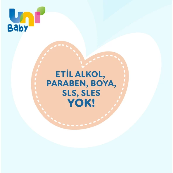 Uni Baby Islak Havlu Mendil 90 Yaprak Aile (2 Li Set) 180 Yaprak Plastik Kapaklı - 11