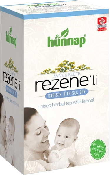 Hünnap Anne Bebek Rezene Çayı 60GR (İç Adet 30)