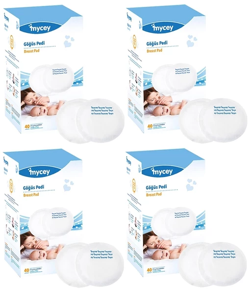 Mycey Göğüs Pedi (40 Lı) 160 Adet (4PK*40)