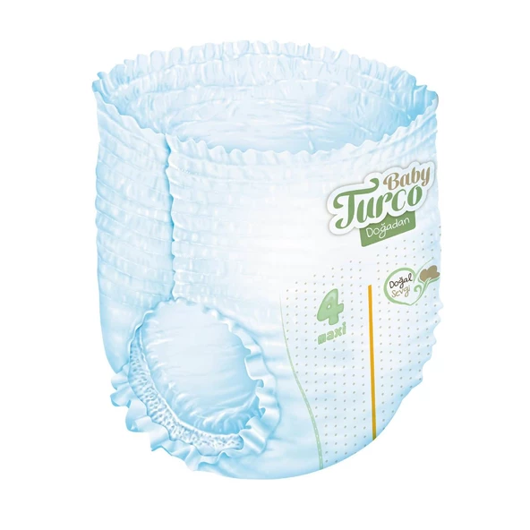 Baby Turco Külot Bebek Bezi Doğadan Beden:5 (12-25KG) Junior 96 Adet Jumbo Aylık Pk - 2