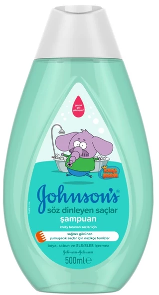 Johnsons Baby Bebek Şampuanı 500ML Kral Şakir Söz Dinleyen Saçlar