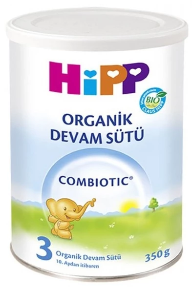 Hipp Organik Combiotic Bebek Sütü 350GR No:3 (2 Li Set) - Resim 2