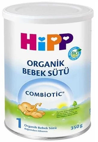 Hipp Organik Combiotic Bebek Sütü 350GR No:1 (3 Lü Set) - Resim 2