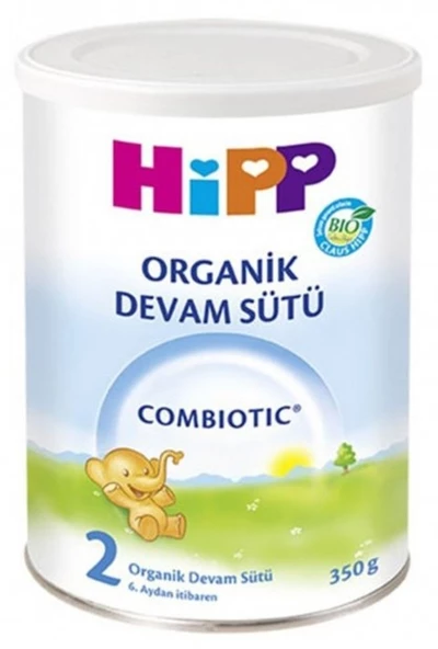 Hipp Organik Combiotic Bebek Sütü 350GR No:2 ürün görseli