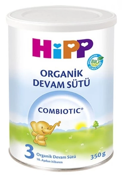 Hipp Organik Combiotic Bebek Sütü 350GR No:3 (3 Lü Set) - Resim 2