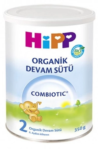 Hipp Organik Combiotic Bebek Sütü 350GR No:2 (6 Lı Set) - Resim 2