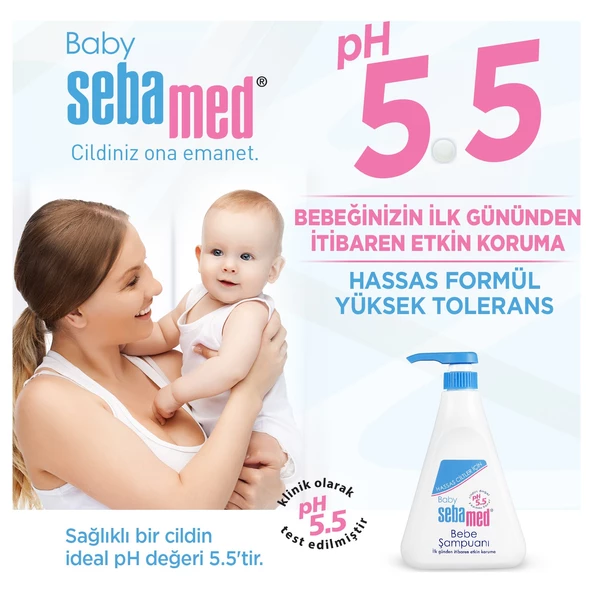 Sebamed Bebek Şampuanı 500ML Pompalı - Resim 8
