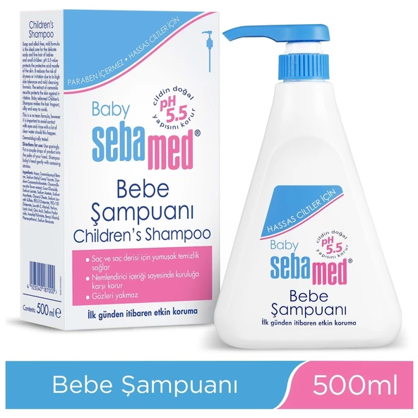 Sebamed Bebek Şampuanı 500ML Pompalı - Resim 14