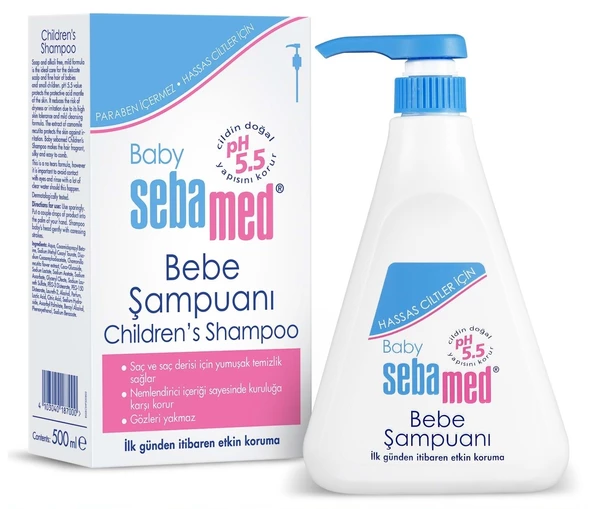 Sebamed Bebek Şampuanı 500ML Pompalı - Resim 2