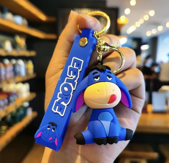 Disney Winniie The Pooh -Eşek Eeyore  Anahtralık Çanta SÜSÜ