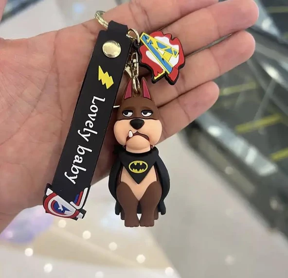 Batdog Silikon Anahtralık Çanta Süsü ürün görseli