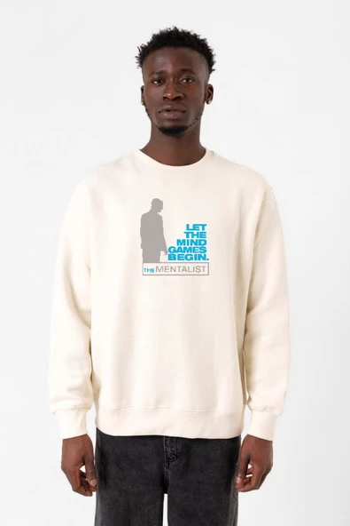 The Mentalist Let The Mind Ekru Erkek 2ip Sweatshirt