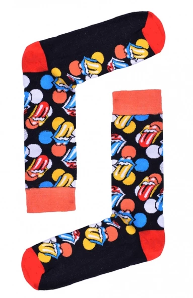 Dil Desenli Çorap Erkek Uzun Çorap Clb - 3