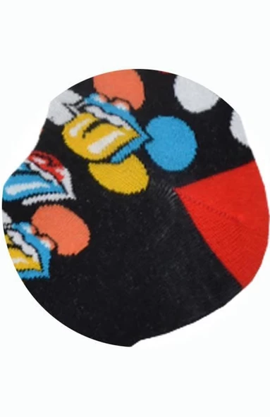 Dil Desenli Çorap Erkek Uzun Çorap Clb - 5