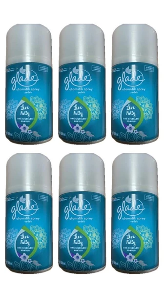 Glade Otomatik Sprey Dağ Çiçekleri Kokulu 6 Lı