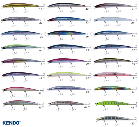 Kendo Seabass Minnow 17cm 26,8g Floating Suni Yem Levrek Lüfer - 2