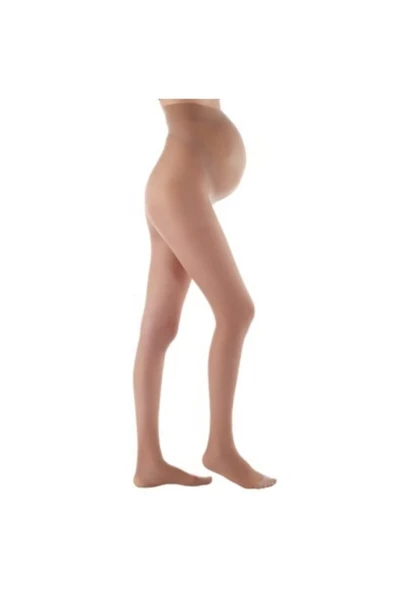 Hamile Varis Çorabı Kadın Ten Burnu Kapalı ürün görseli