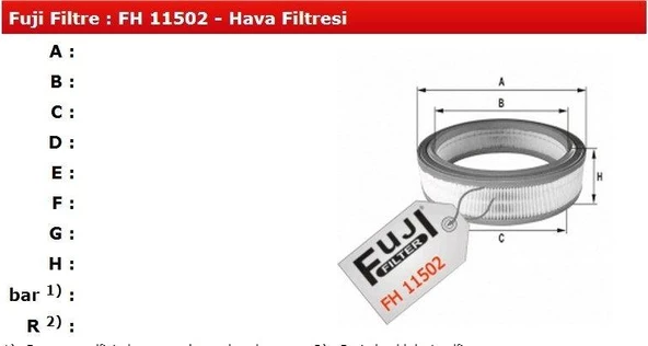 HAVA FİLTRESİ ASCONA I E