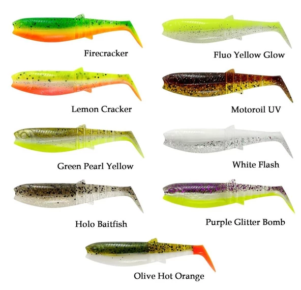 Savage Gear UV Cannibal Shad 10cm 9g Silikon Yem - 6