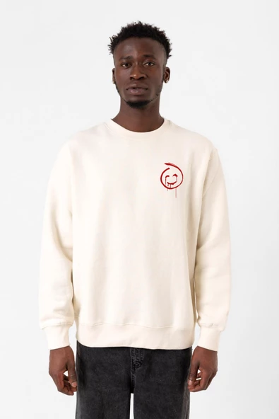 The Mentalist Red John Pocket Ekru Erkek 2ip Sweatshirt