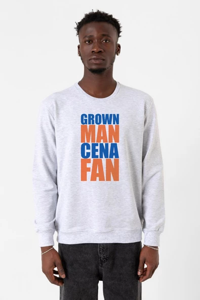 Wwe Grown Man Cena Fan Karmelanj Erkek 2ip Sweatshirt
