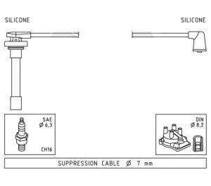 BUJİ KABLOSU ACCORD IV 1.8 16V 9091 CIVC 01