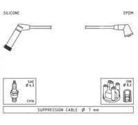 BUJİ KABLOSU PROTON 1.5 8V 93