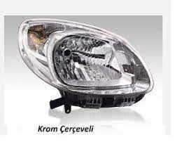 FAR KOMPLE SAĞ MOTORLU RENAULT KANGOO 2013 → KROM ÇERÇEVELİ - 1