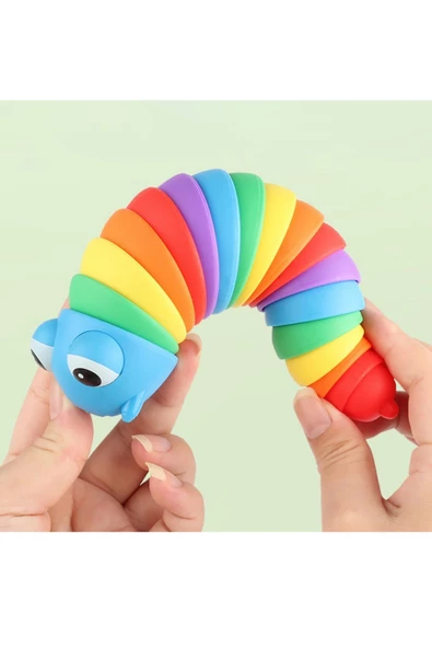 Hareketli Stres Giderici Tırtıl Oyuncak - 5