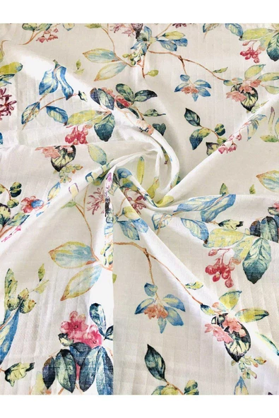 Juniperus 2'li   Çok Amaçlı Müslin Örtü Battaniye - Resim 3