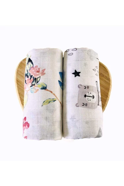 Juniperus 2'li   Çok Amaçlı Müslin Örtü Battaniye ürün görseli