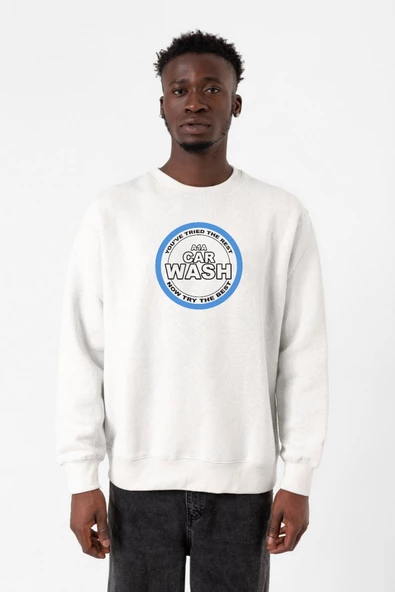 Breaking Bad A1A Car Wash Beyaz Erkek 2ip Sweatshirt