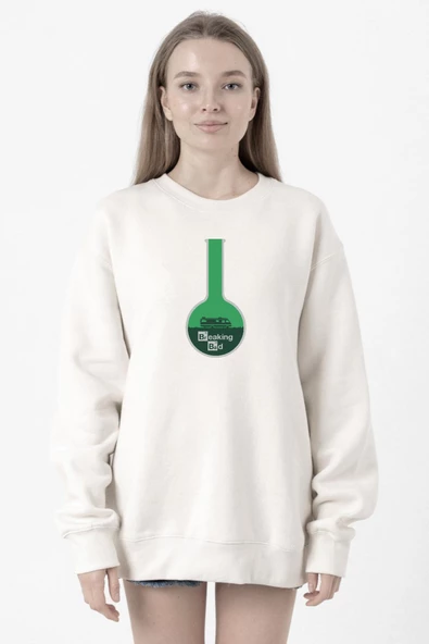 Breaking Bad Merch Beyaz Kadın 2ip Sweatshirt ürün görseli