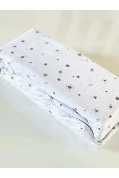Mothercare Pamuklu Lastikli 70x140  Desenli Bebek Çarşafı - 2