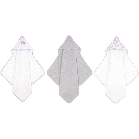 Fil 3'lü Havlu Kundak Set - 4