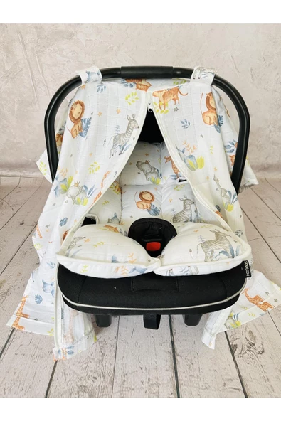 Müslin Puset Örtüsü ve Anakucağı Minderi - 2