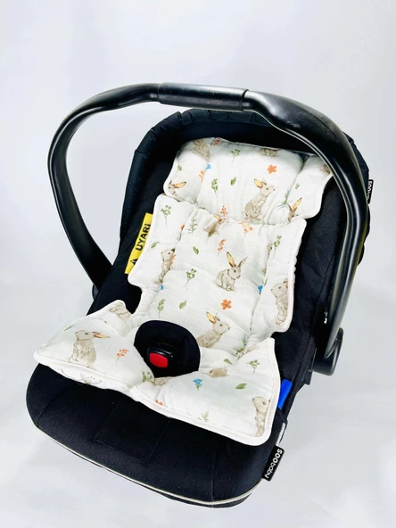 Müslin Puset Örtüsü ve Anakucağı Minderi - Resim 2