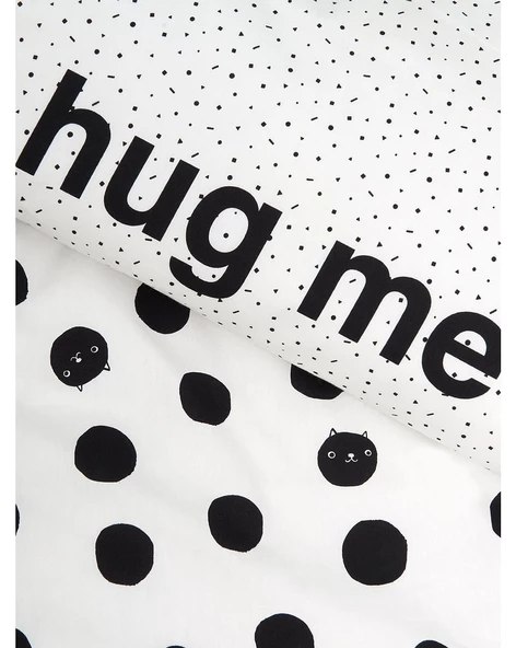 Hug Me Çocuk Bebek Nevresim Takımı 100x150 - 2