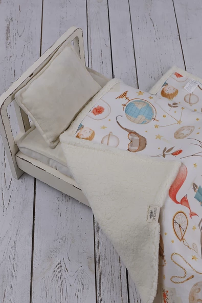 Küçük Prens Bebek Battaniyesi Kalın Koyun Tüyü Battaniye - 2