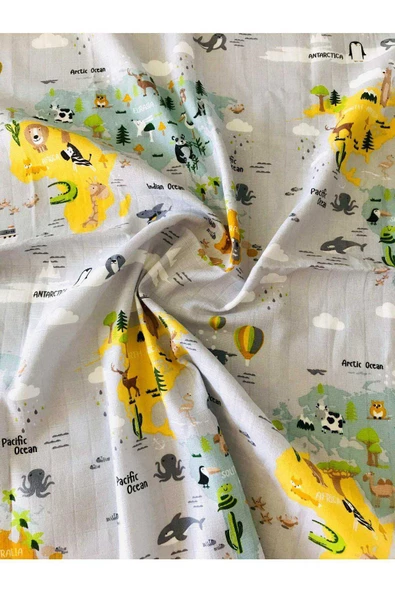 2 Adet Organik  Müslin Örtü Battaniye - Resim 4