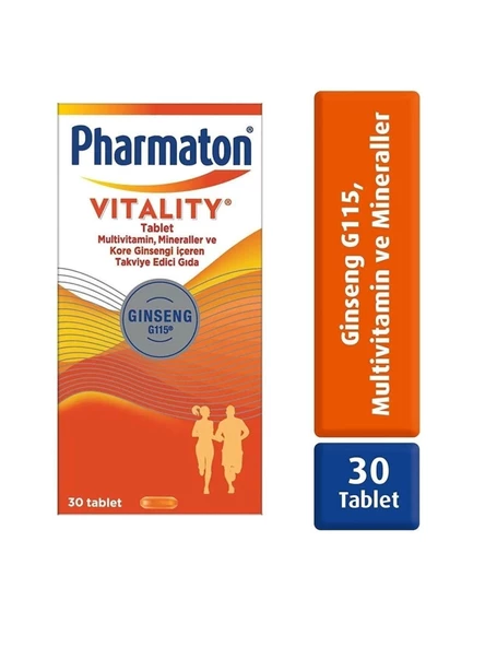 Pharmaton Vitality 30 Tablet ürün görseli