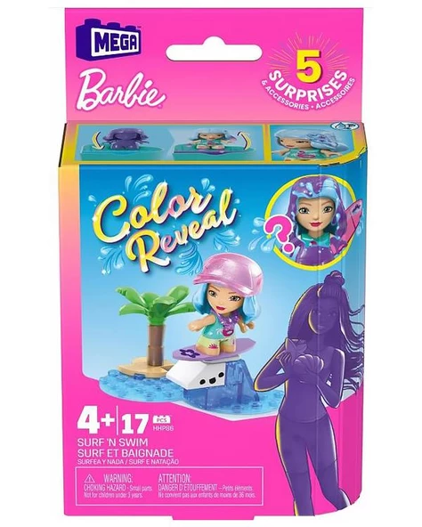 Barbie Color Reveal Mini Bebekler HHP86