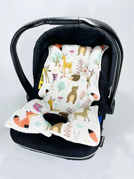 Müslin Puset Anakucağı Minderi %100 Pamuk ürün görseli