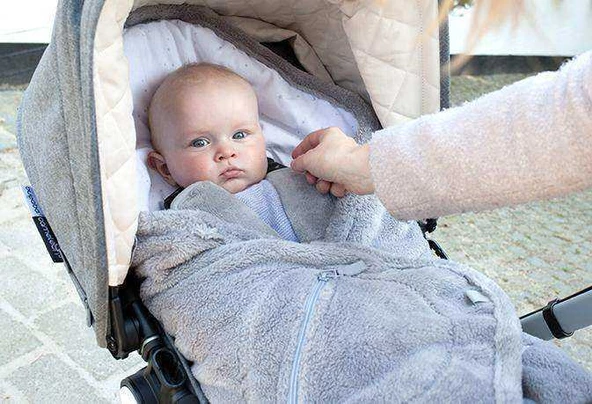 Oeko-Tex 0-12 Ay Puset Ve Bebek Arabası Battaniyesi - Resim 4