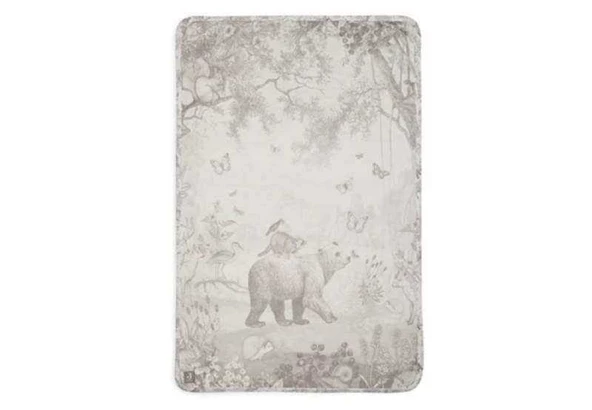 Organik Penye Wellsoftlu 100x150 Desenli Battaniye - 1