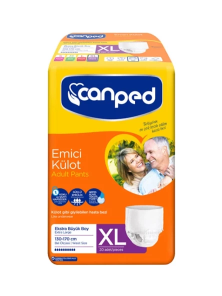 Canped Emici Külot XL 30 Adet